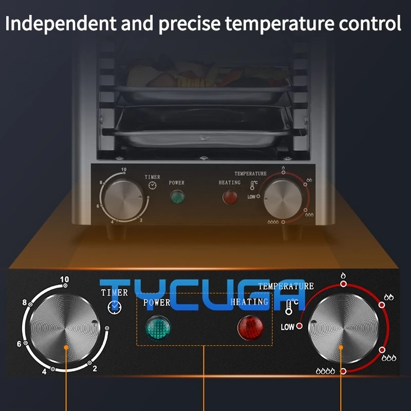 Grelhador elétrico sem fumaça para bife de cozinha, churrasco/carne/vegetais, alta temperatura, 220v, comercial, máquina de cozinhar totalmente automática