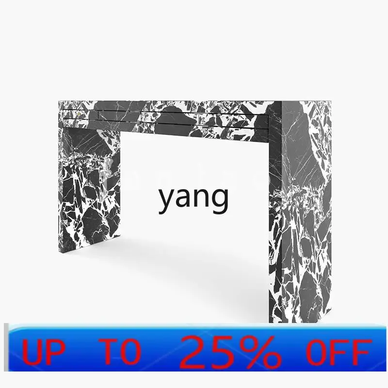 

LMM Entry Entrance Table Designer Villa Natural Marble Bar Table