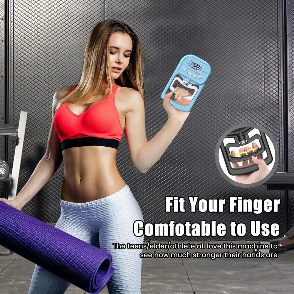 Easy-to-read Grip Measurement Tool Grip Strength Trainer Electronic Hand Dynamometer Grip Strength for Measuring for Handgrip