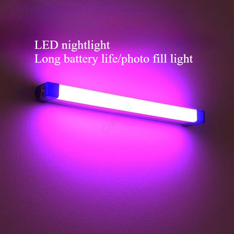 クリエイティブな新しい LED 常夜灯屋外写真ハンドヘルド屋内 USB 充電式写真雰囲気照明