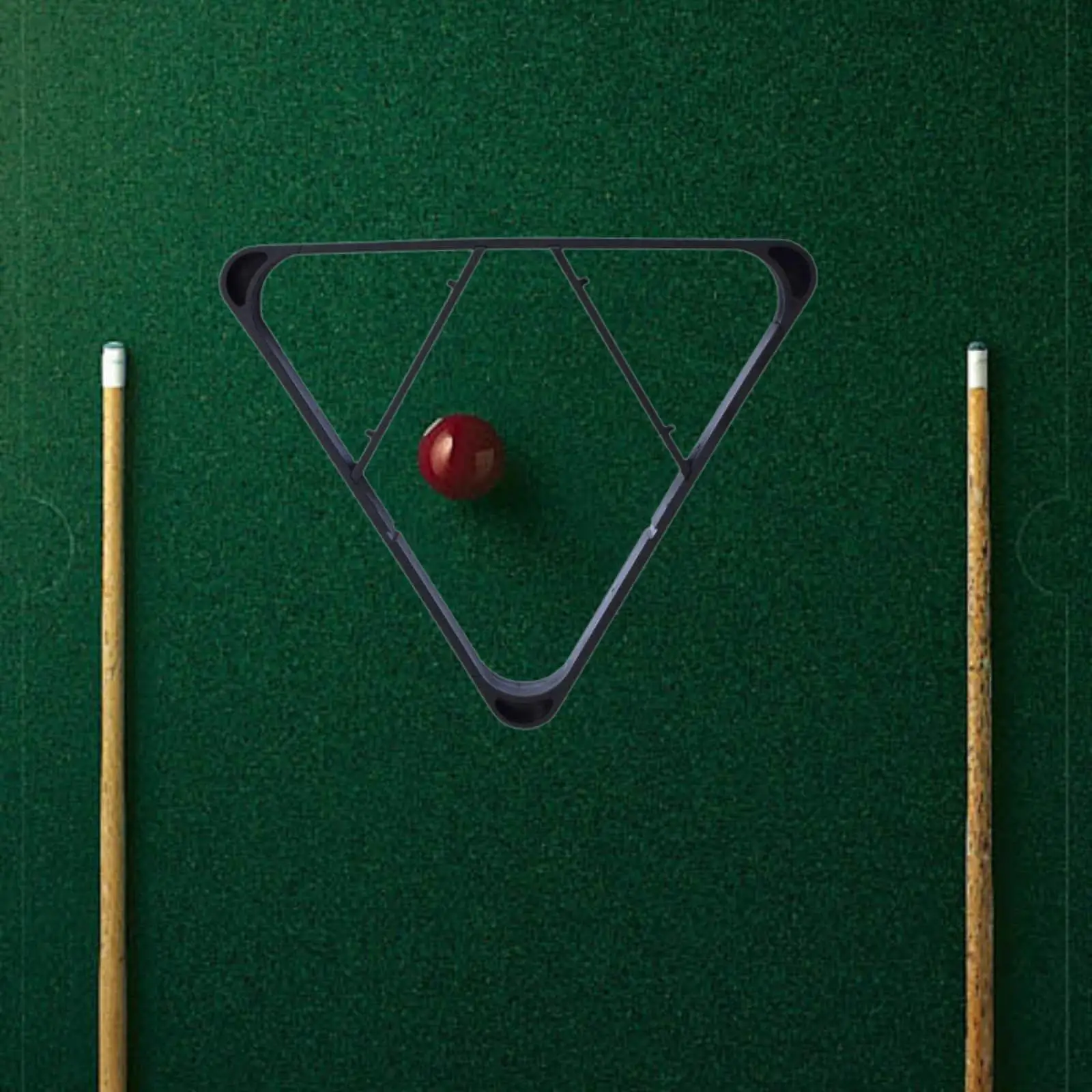 Billiard Balls Triangle Rack Pool Table Equipment for Pool Hall Home Game