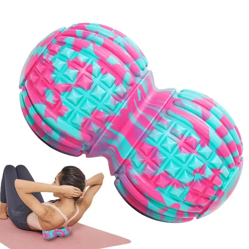 Bola de masaje de punto de disparo, Bola de masaje Manual, masajeador de tejido profundo para espalda, cuello, hombros, pie, bola de movilidad, nudo muscular