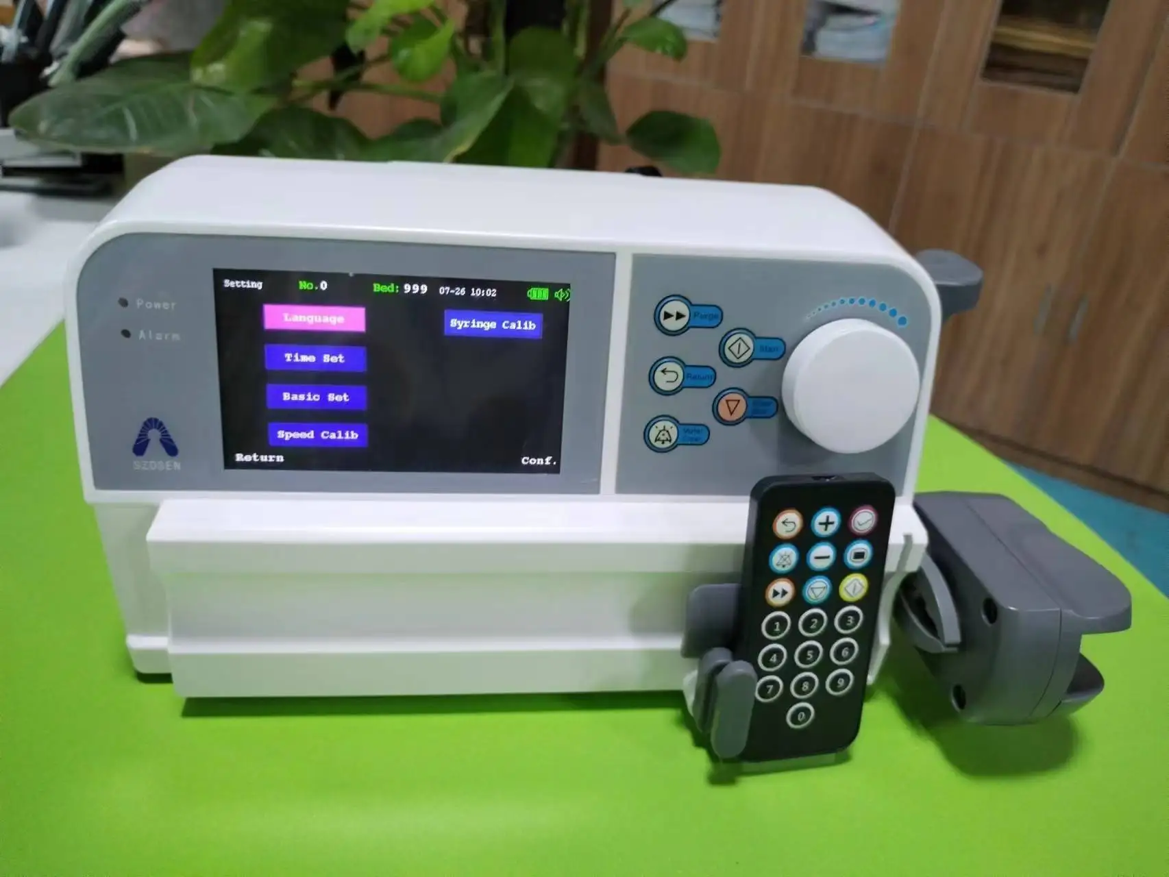 Portable Infusion Pump Hospital Syringe Pumps for Veterinary Medical Emergency Clinics Price Competitive