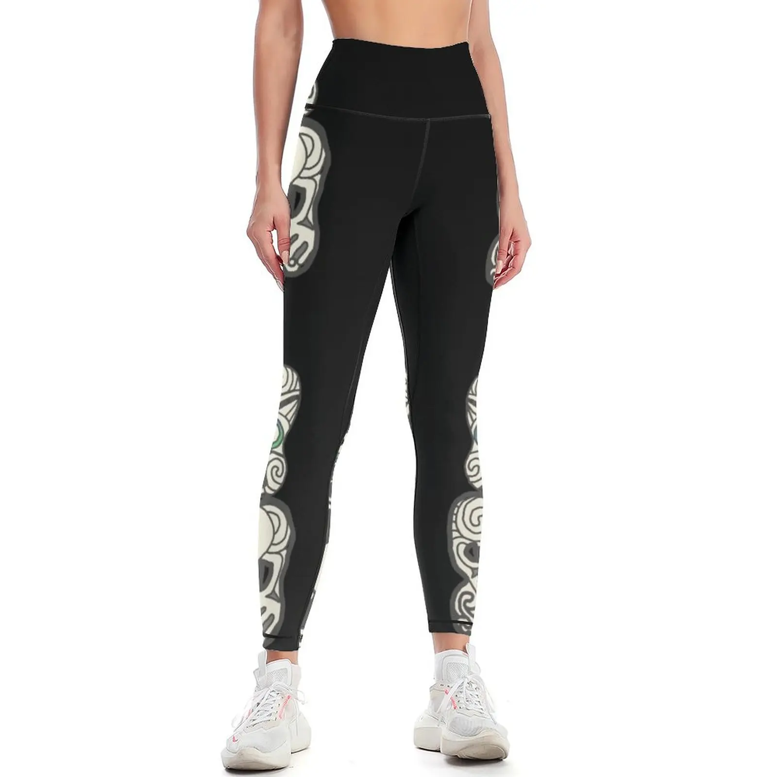 NZ Maori Tiki Leggings sports for gym sportswear for gym sportswear woman gym 2024 trousers Womens Leggings