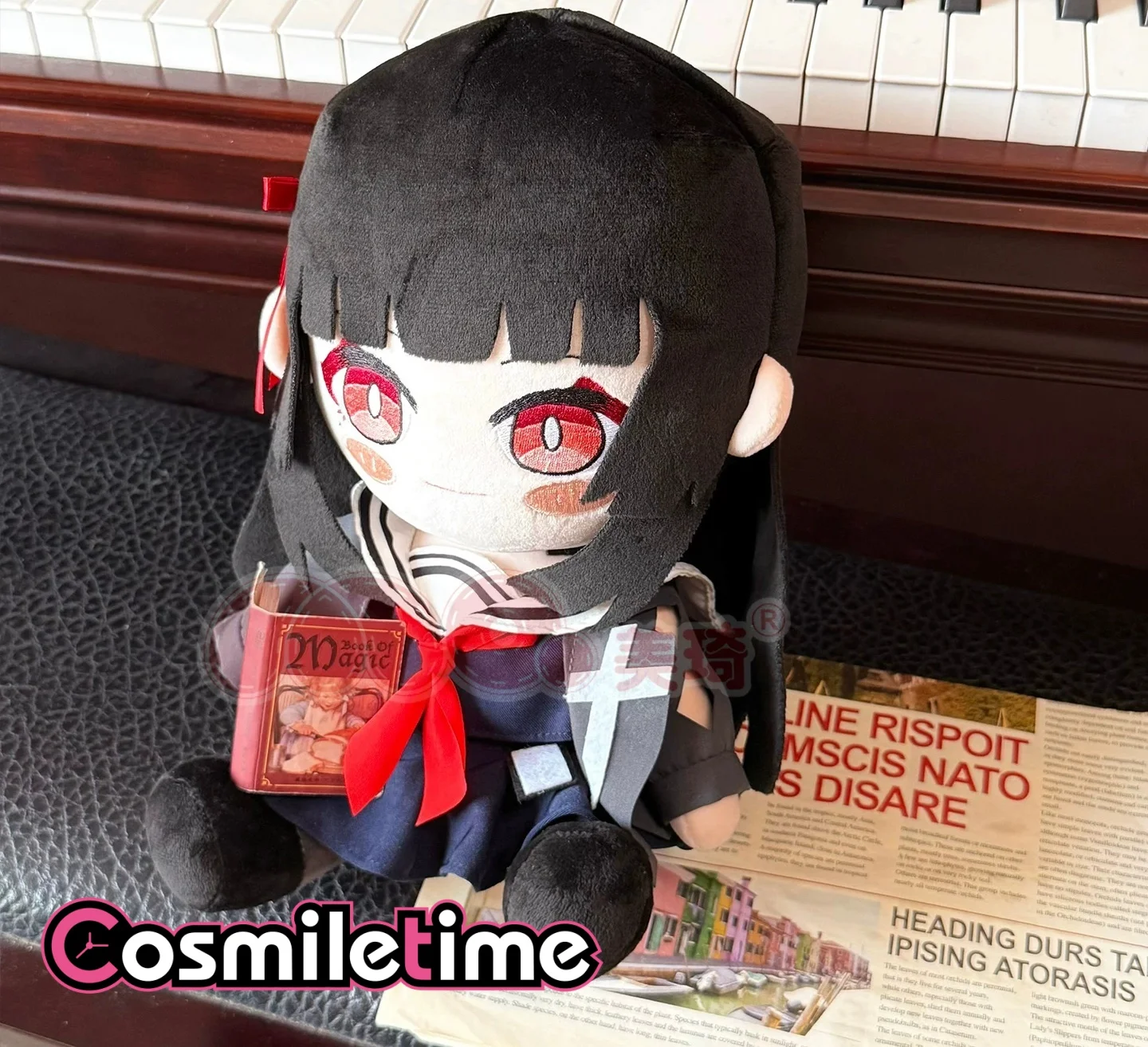 Wuthering Waves Kuchiba Chisa 30cm Plush Doll Cartoon Stuffed Plush Figure Soft Fabric Collectible Doll For Anime Fans YZ