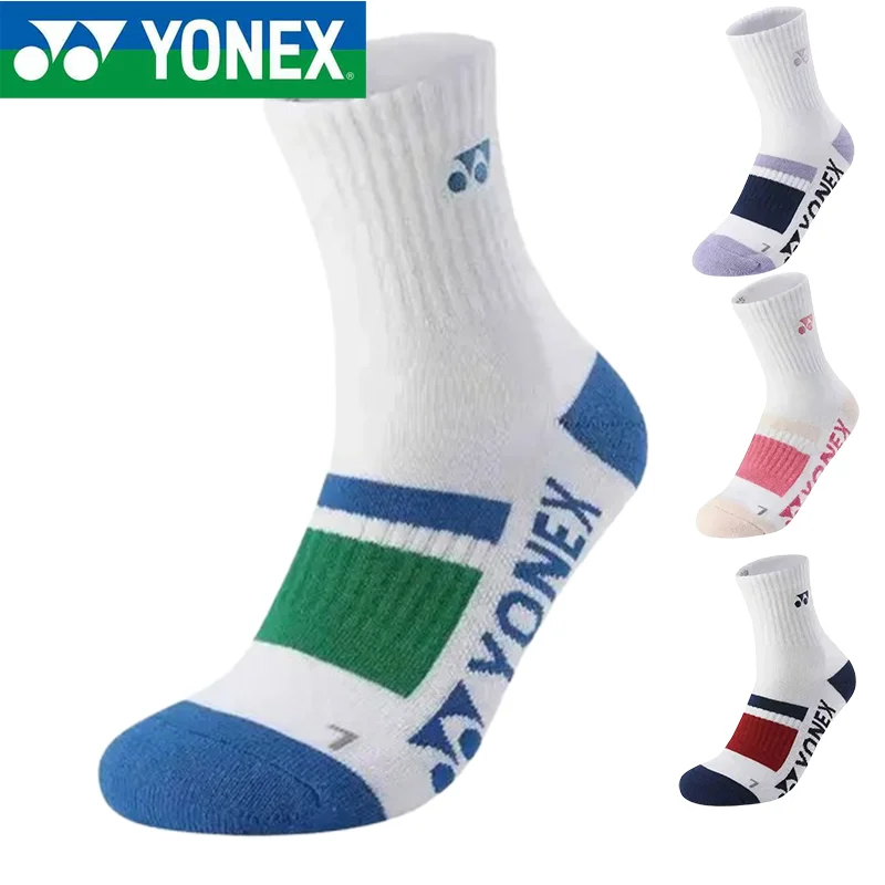 

YONEX professional badminton towel socks, thickened non-slip sole design, breathable and durable, built for sports