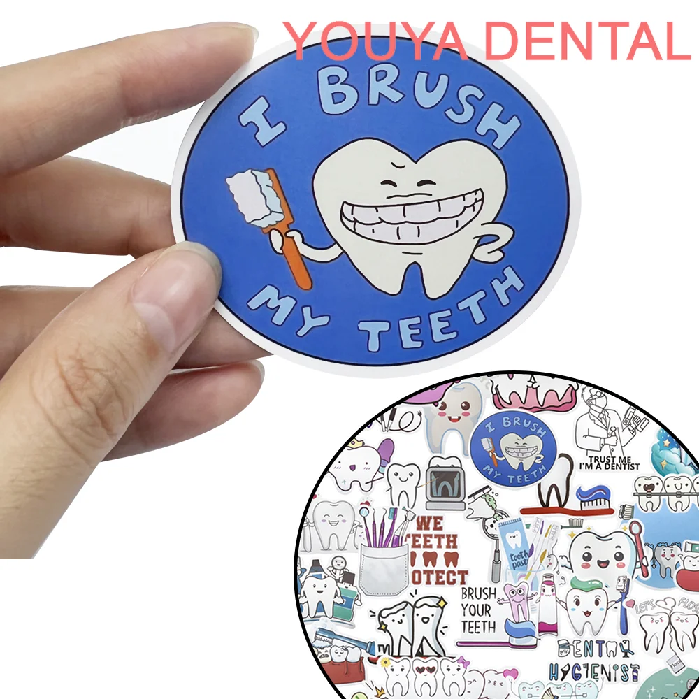 

Награда в форме зуба, круглая наклейка, сделай сам, чемодан, скейтборд, ноутбук, мультяшная наклейка, подарок для стоматологии, клиника, украшение для ноутбука, наклейка