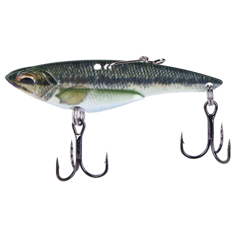 Bait Fishing Lure Outdoor Tool VIB 10g Wobbler 3D Luminous ABS Bright Sinking Steel Swimming Environment-friendly