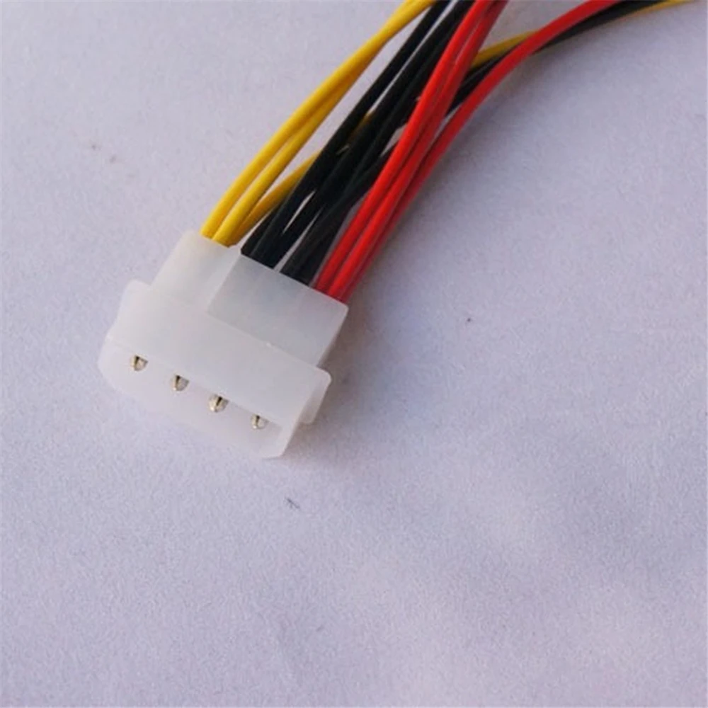 

4 Pin IDE Power Cables 4 Pin Molex Male To 3 Port Molex IDE Female Power Splitter Adapter Cable