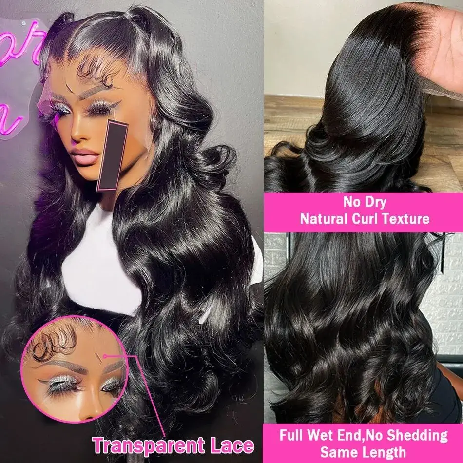 13x6 Body wave Lace Frontal Wigs Human Hair  for Women Choice 30 inch HD Lace Front Cheap Wigs on Sale Clearance Human Hair Long