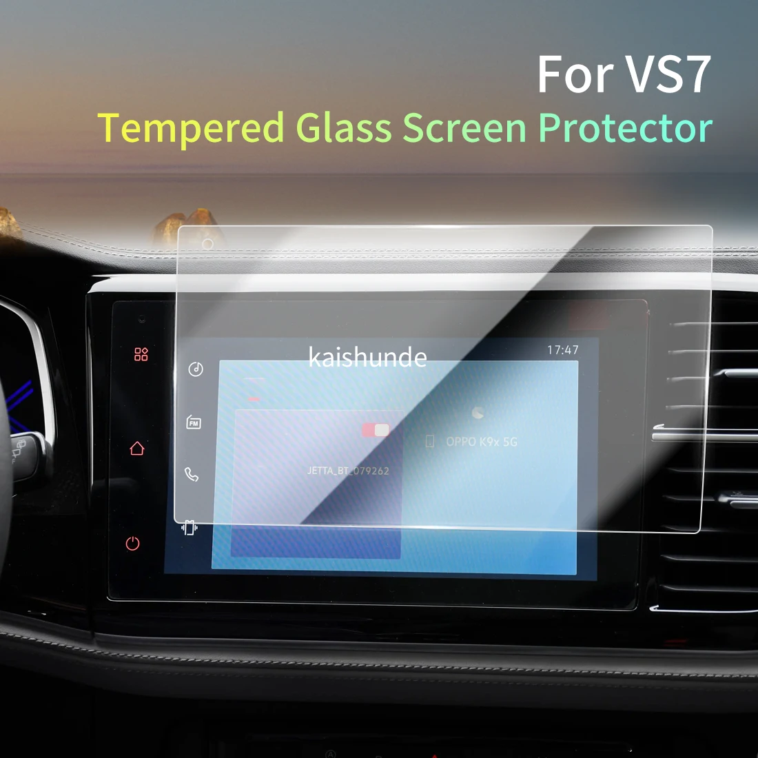 

Car Stickers Meters Protector For 26 VW VS7 Tempered Glass Protective Film Display Navigation Vehicle