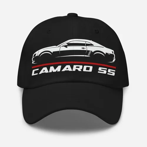 Premium Dad Hat For Camaro SS 2010 Car Owners Birthday Gift 
