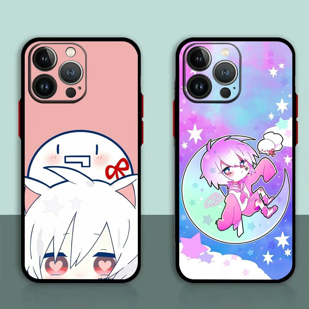 Anime mafumafu Phone Case For iPhone 11,12,13,14,15,XS,XR,X,Mini,Pro,Max,Plus Shell