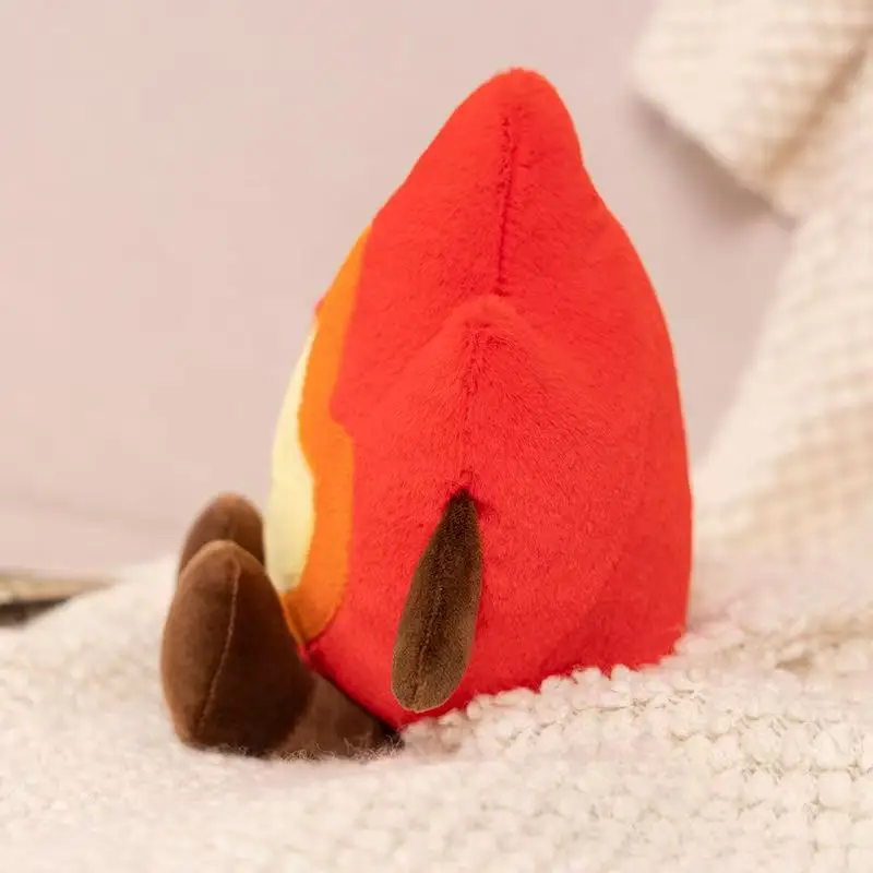 22/46cm Neue Simulations-Flammenpuppe Gefülltes Plüschtier Kissen Niedliches Cartoon-Anime-Geschenk für Freunde Spaßpuppe – Detail 14