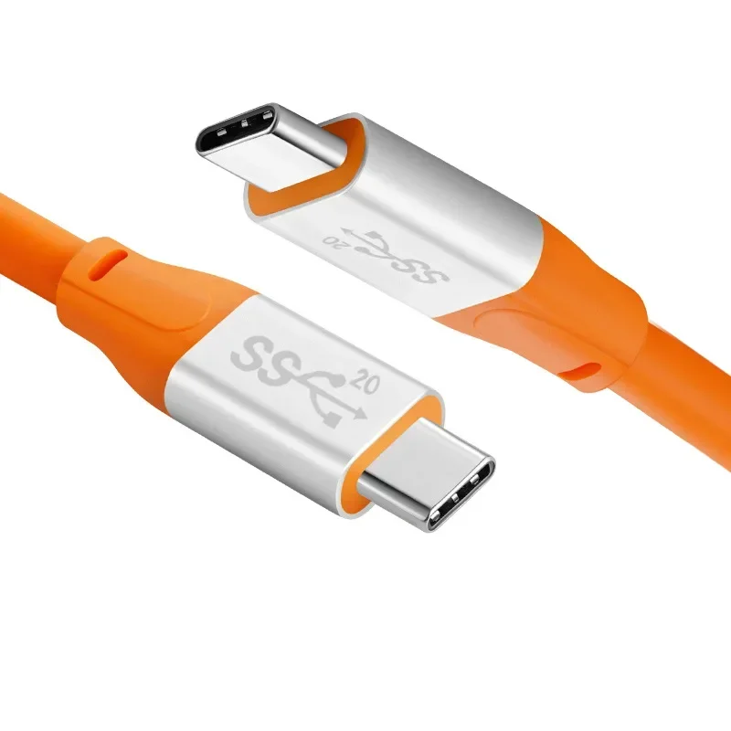 Type C Cable PD100W 20Gbps Type C Fast Charging Data Cable Support 4K60Hz Audio Video 20V5A Usb 3.1 Gen2 for Ipone15 for Mate60