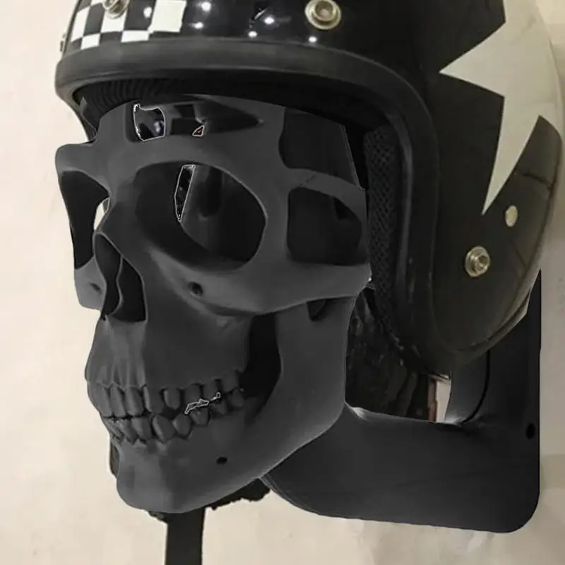 1pcs 3D Skull Helmet Display Package Motorcycle Helmet Skull Rack Creative New Helmet Holder Gift For A Cyclist Motorcyclist