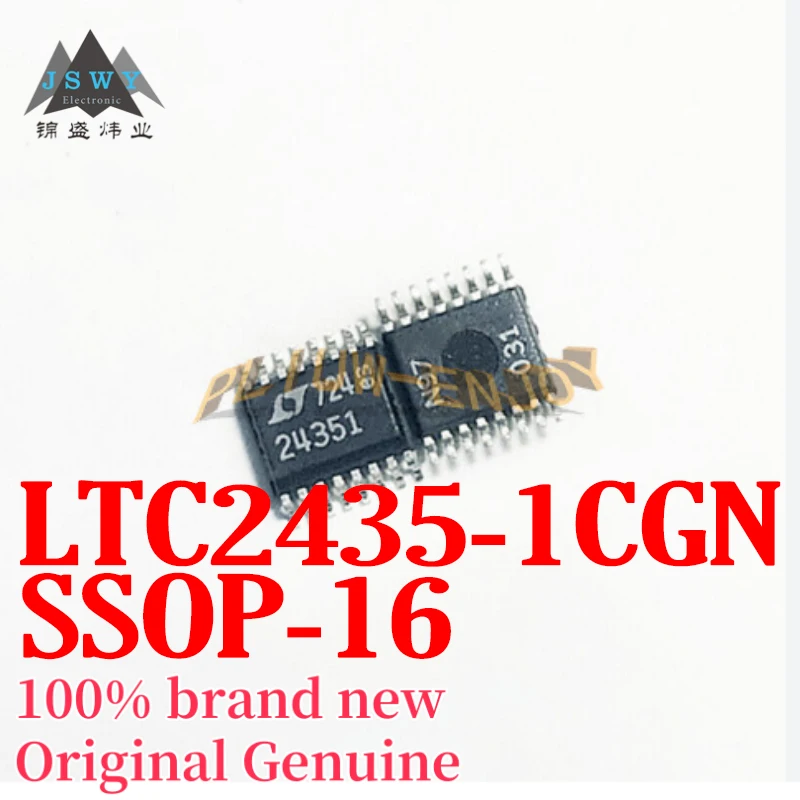 

(3/30pcs) LTC2435-1CGN LTC2435 Silkscreen 24351 SSOP-16 Analog-to-Digital Converter Chip In Stock Free Shipping