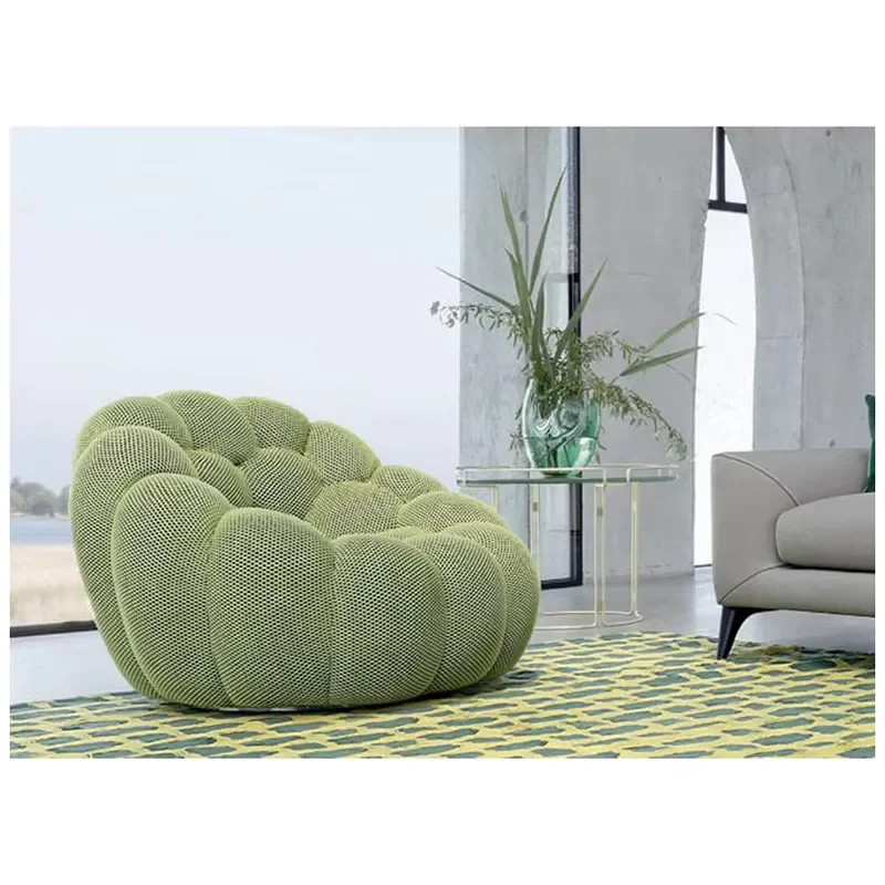Module Leisure Bubble Sofa Living Room Lazy Curved Bubble Green Color Sofas for Living Room Apartment