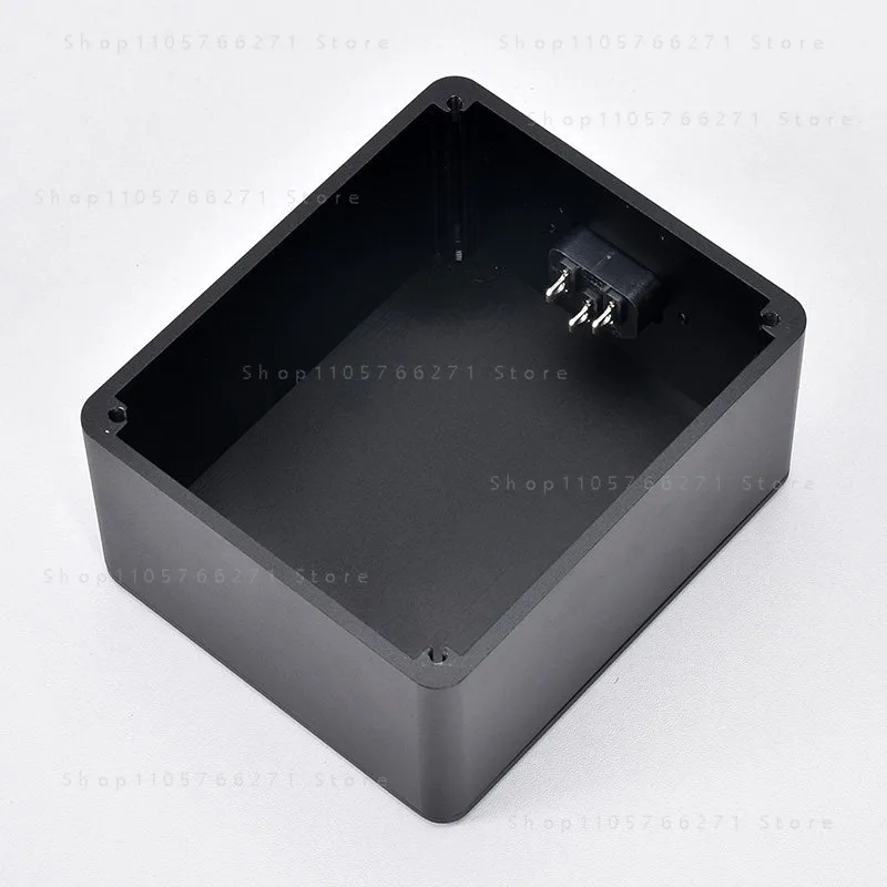 Hot Sale Black Aluminum Audio Socket Chassis, WEILIANG American Standard Power Socket Enclosure
