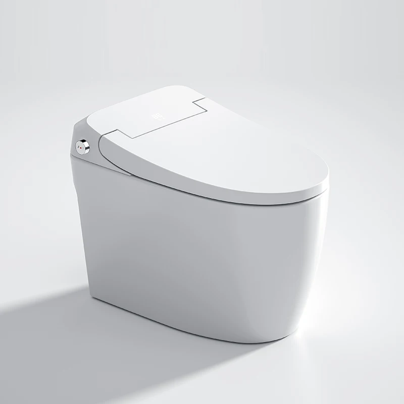 2026 Cheap Price Modern White Home Bathroom Ceramic One Piece Commode Intelligent Toilet Bowl Electric Smart Toilet with Bidetpr