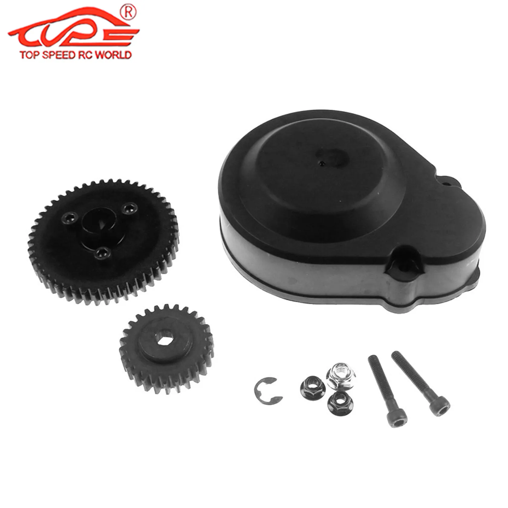 Metal Super High Speed Gear Kit 48T/26T or With One-piece Clutch Cup for 1/5 HPI ROVAN ROFUN KM BAJA 5B 5T 5SC TRUCK Rc Parts