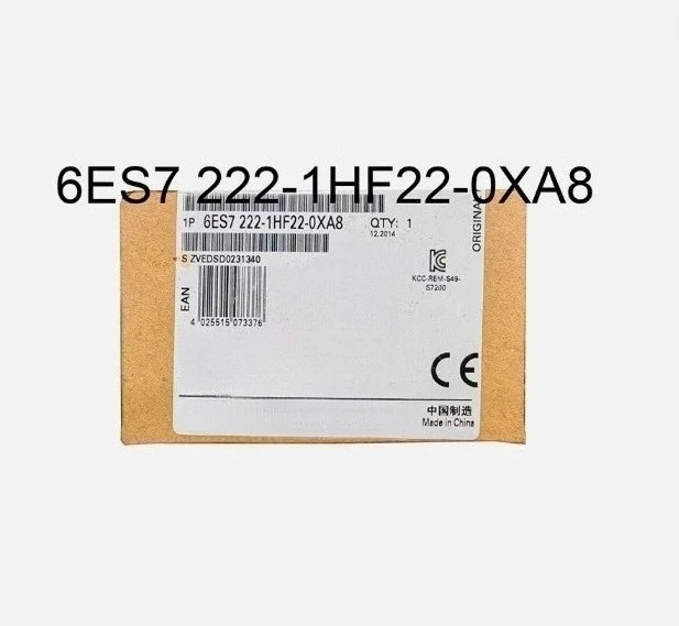 

Совершенно новый оригинальный 6ES7222-1HF22-0XA8 EM223R-I4RQ4 s7-200, совместимый с 4-канальным входом, 4-канальным релейным выходом, ПЛК, быстрая доставка