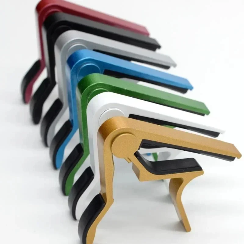 1/3pcs Aluminium Guitar Capo Guitar Accessories Transposition Clip Quick Change Clamp Key Acoustic Classic Tone Guitar Parts