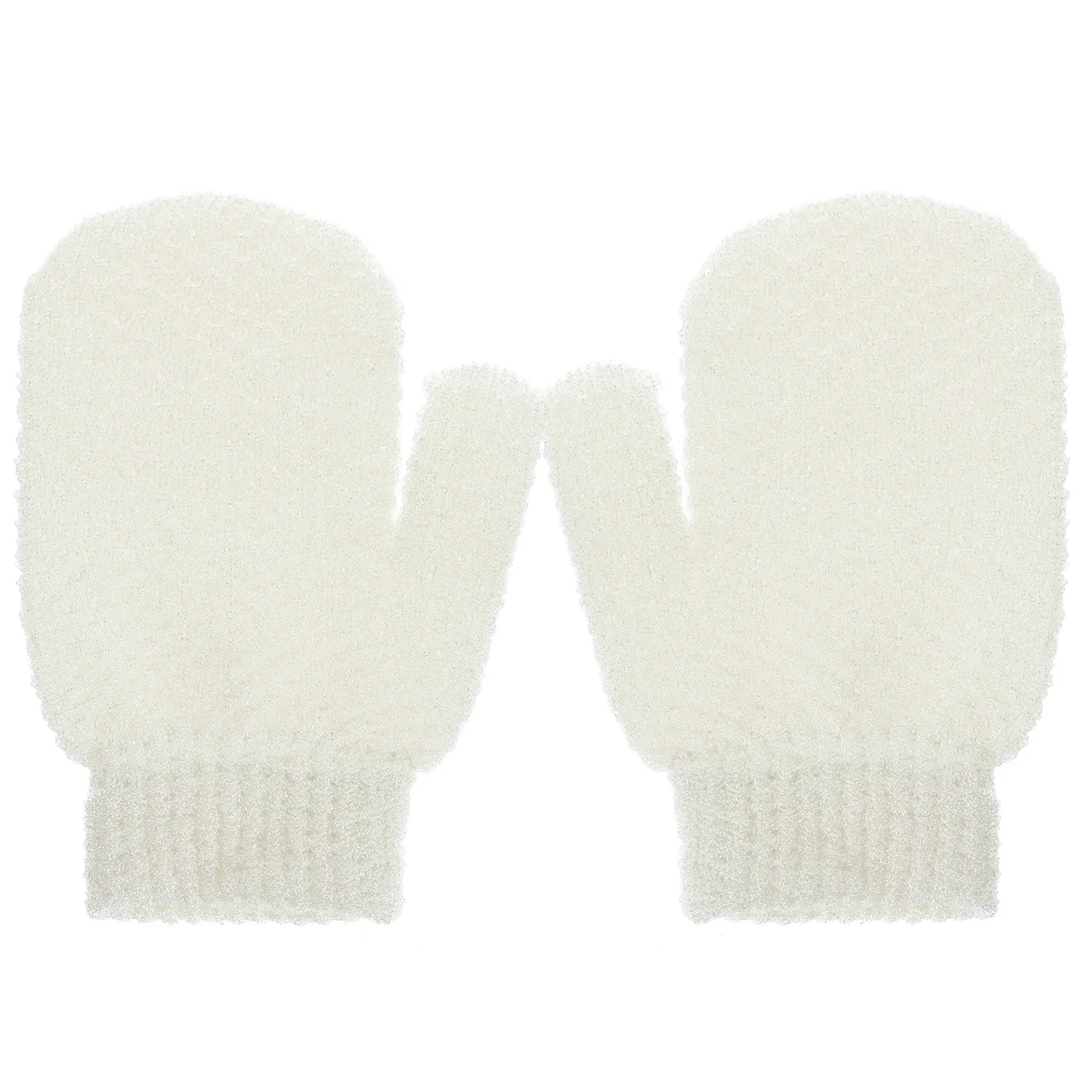 2 قطعة قفازات حمام التقشير الجسم تنظيف قفازات دش قفازات سبا تدليك الجلد تنظيف لوازم حمام ميت دش قفاز