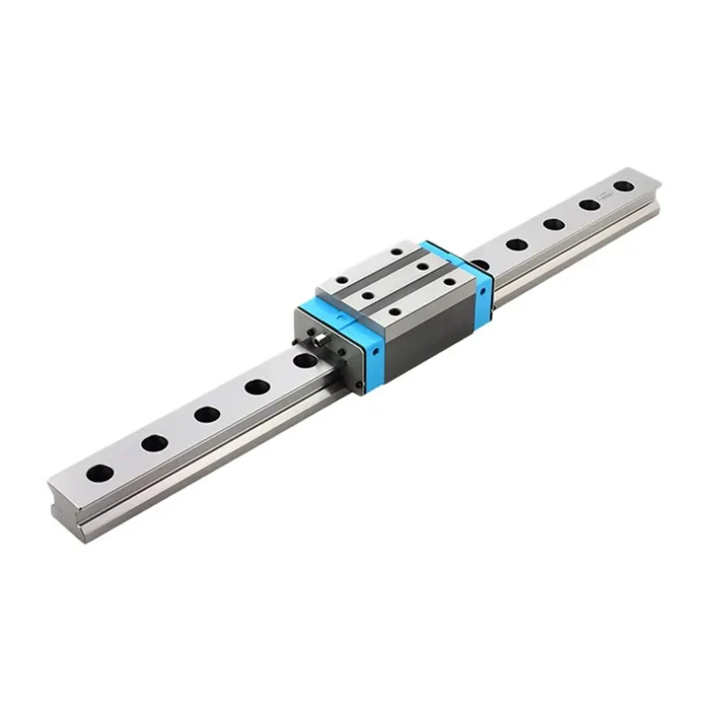 Linear Roller Guide Rail 100mm~1000mm CNC Linear Guide Rail Low Noise Guideway 3D Printer Parts Linear Roller Guide