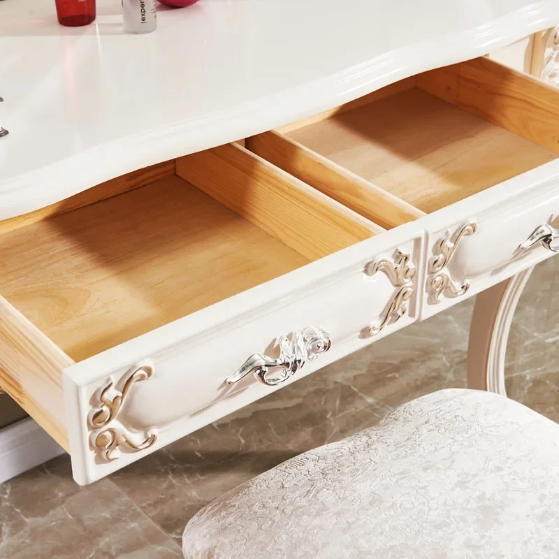 Dresser bedroom solid wood dressing table Jane Princess small luxury apartment makeup