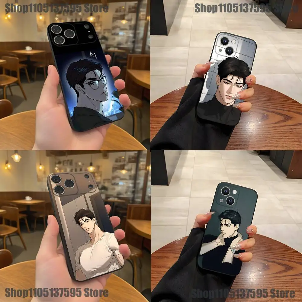 

Joo Jaekyung Phone Case For iPhone 17,16,15,14,13,12,11,Pro,XS,Max,XR,Plus,E,SE4,Mini Black Soft Cover