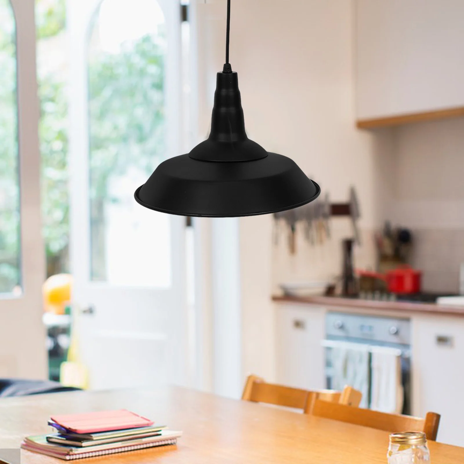 

Retro Industrial Iron Lamp Shade Ceiling Pendant Metal Replacement Durable Light Cover Decorative Large Lampshades For Home