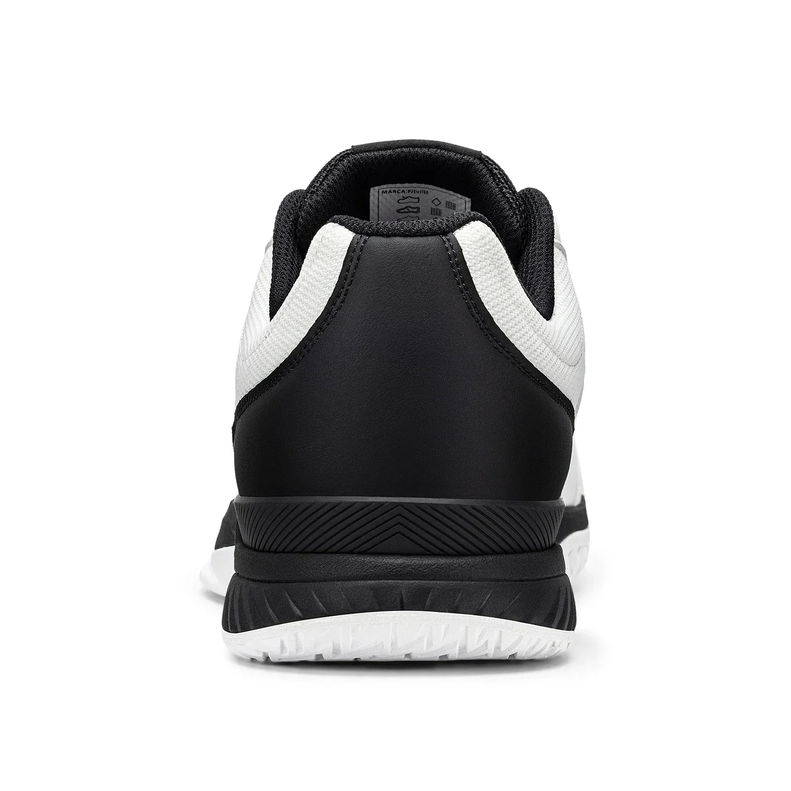 FitVille Herren Weite Pickleball- & Tischtennisschuhe, Bequeme Gepolsterte Hartschalen-Freizeitsneaker, Geeignet für Baseball-Schuhe – Detail 17