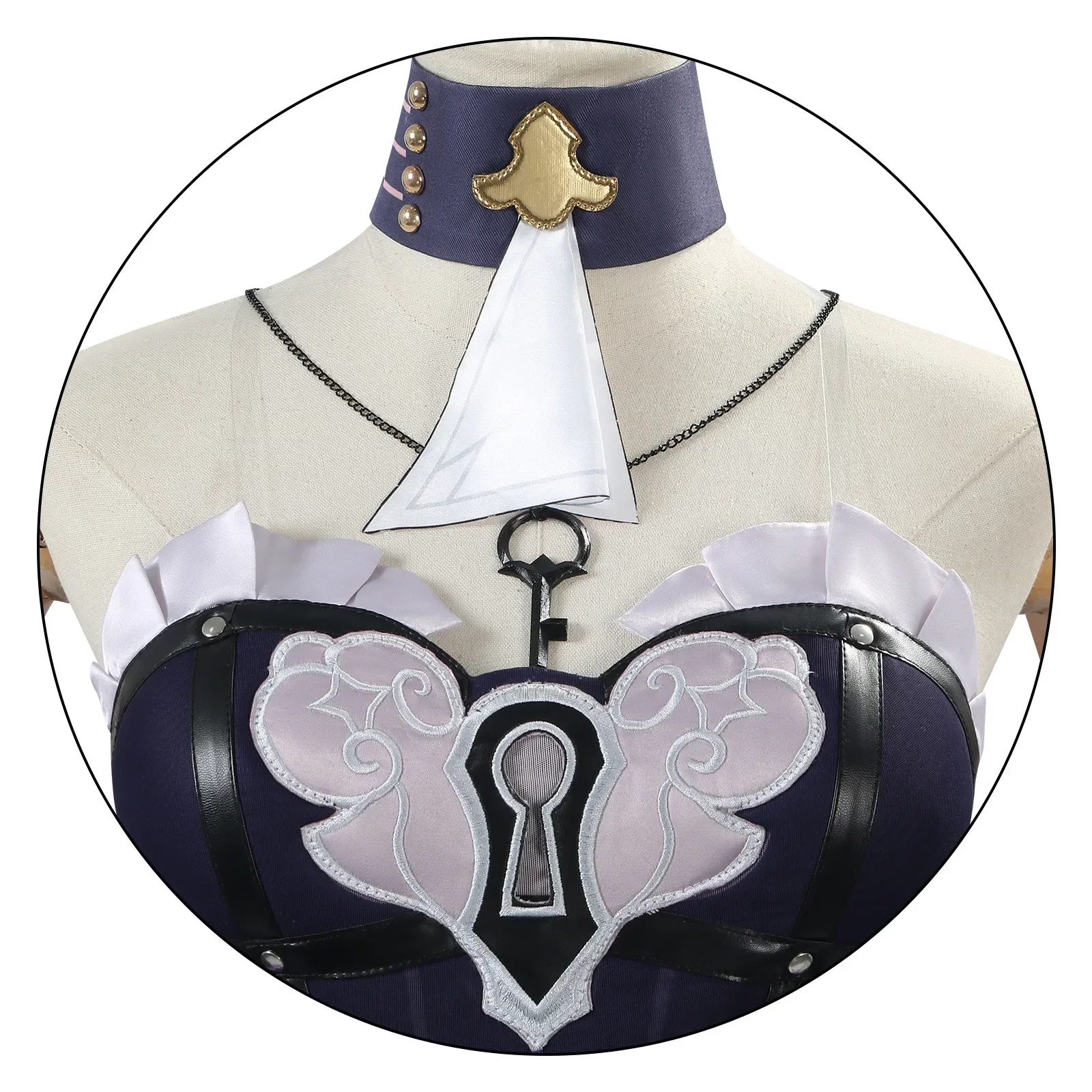 CosplayGame Honkai Star Rail nuevo disfraz de Cosplay Herta disfraz de Cosplay uniforme trajes de Halloween peluca zapatos Prop Anime