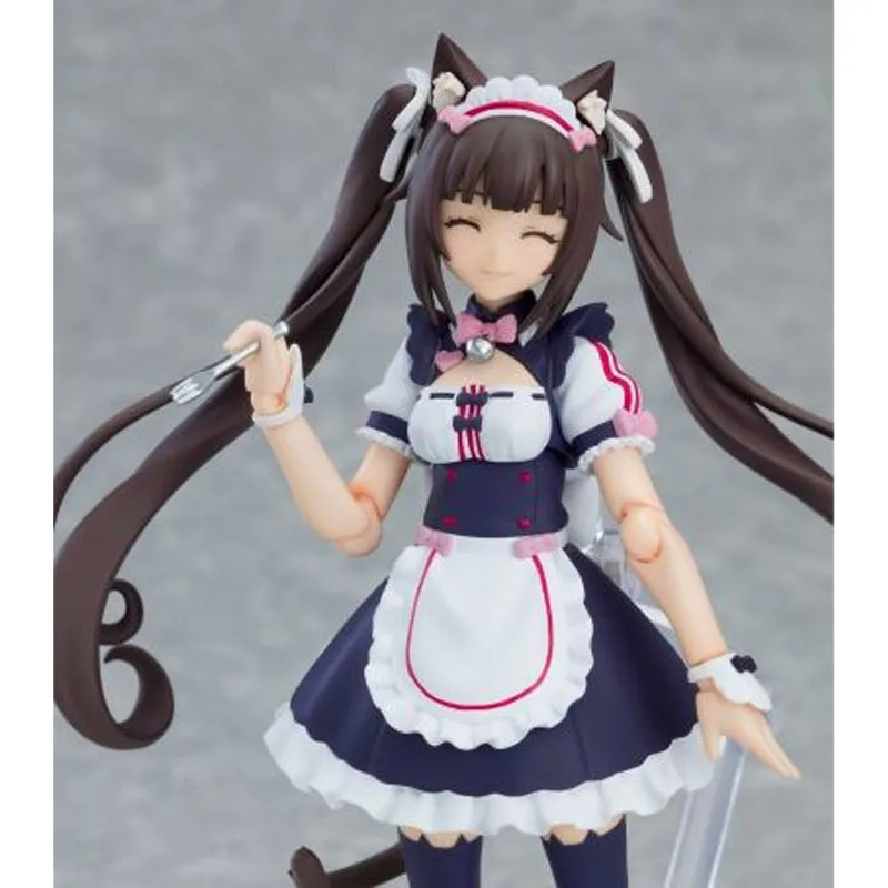 Oryginalne figurki anime GSC Max Factory FIGMA Chocolate 130mm, zabawki dla chłopców, prezent na Boże Narodzenie, kolekcjonerskie modele, ozdoby.