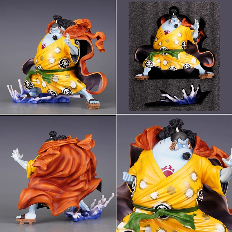 

One Piece Figurine GK Oka Shichibukai Jinbe Action Figures 25cm PVC Anime Collection Model Periphery Toys Birthday Children Gift