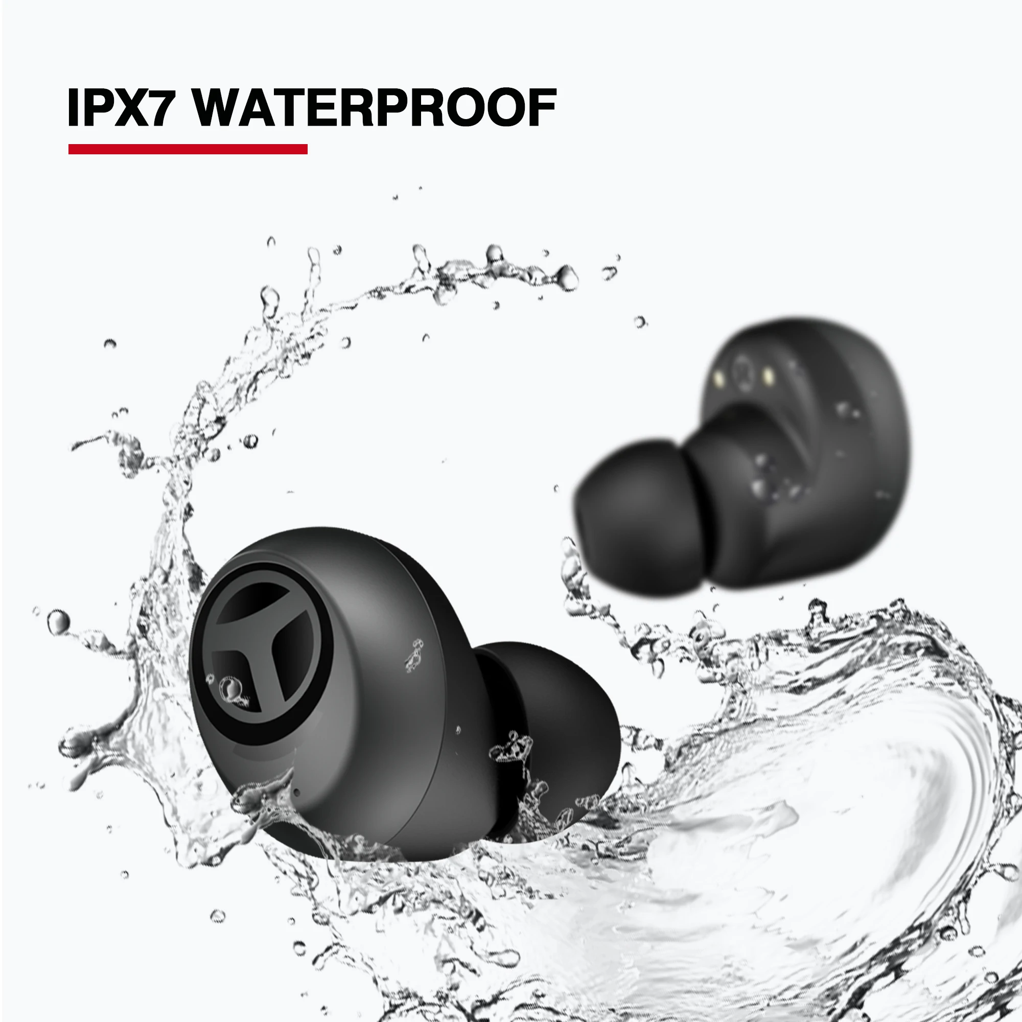 Tranya TWS T10B Chống Nước Thật Tai Nghe Nhét Tai Không Dây Bluetooth