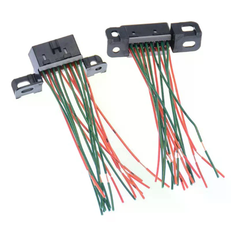 16 Pin Car Computer Detection Universal Connector Main Line Cable Female Extension Connector Obd 2 Adapter Cable