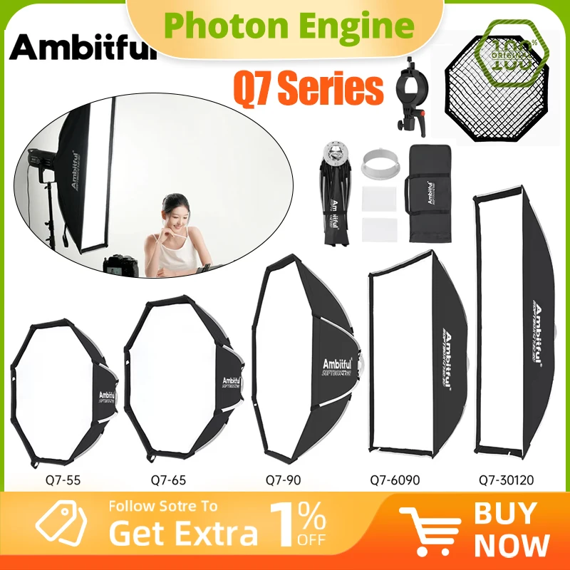 softbox-ambitful-serie-q7-a-sgancio-rapido-ottagonale-rettangolare-con-attacco-bowens-55cm-65cm-90cm-30x120cm-per-fotografia-in-studio-e-all'aperto