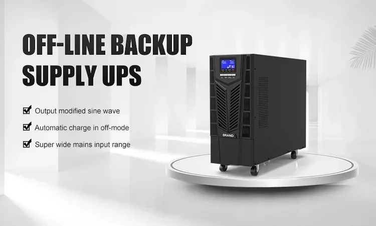 長時間運転モードオンラインUPS 1kva 2kva 3kva 6kva 10kva 中国メーカー製 高効率無停電電源装置