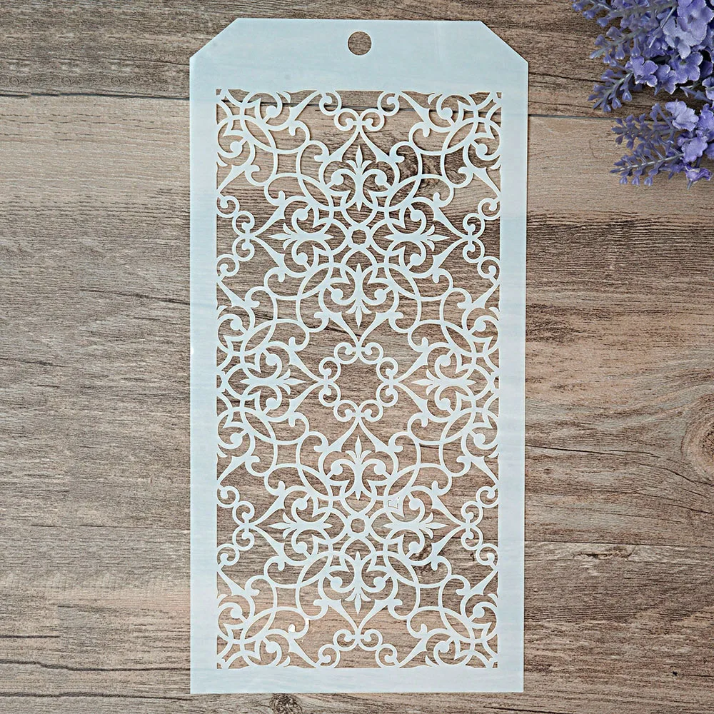 12*24 cm DIY Craft Seamless  Stencil for Painting Scrapbooking Stamping Stamps Album Decorative Embossing Paper Cards