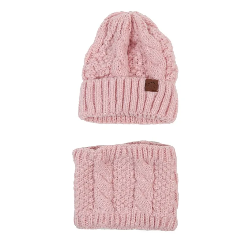 Set di sciarpe per cappelli lavorati a maglia da donna invernali Skullcap Ciclismo all'aperto Berretti di protezione dal vento caldo Cappello di protezione per le orecchie