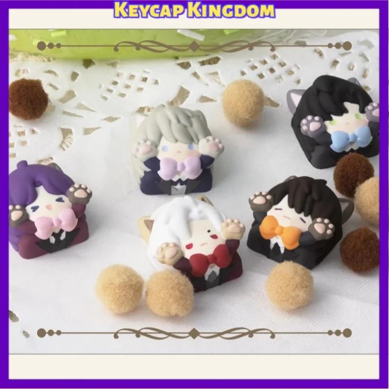 NEW Love&Deepspace Stylish Anime Keycap 3D Printed Resin Custom Artisan Keycap PC Gaming Keyboard Accessory Collectible Gift