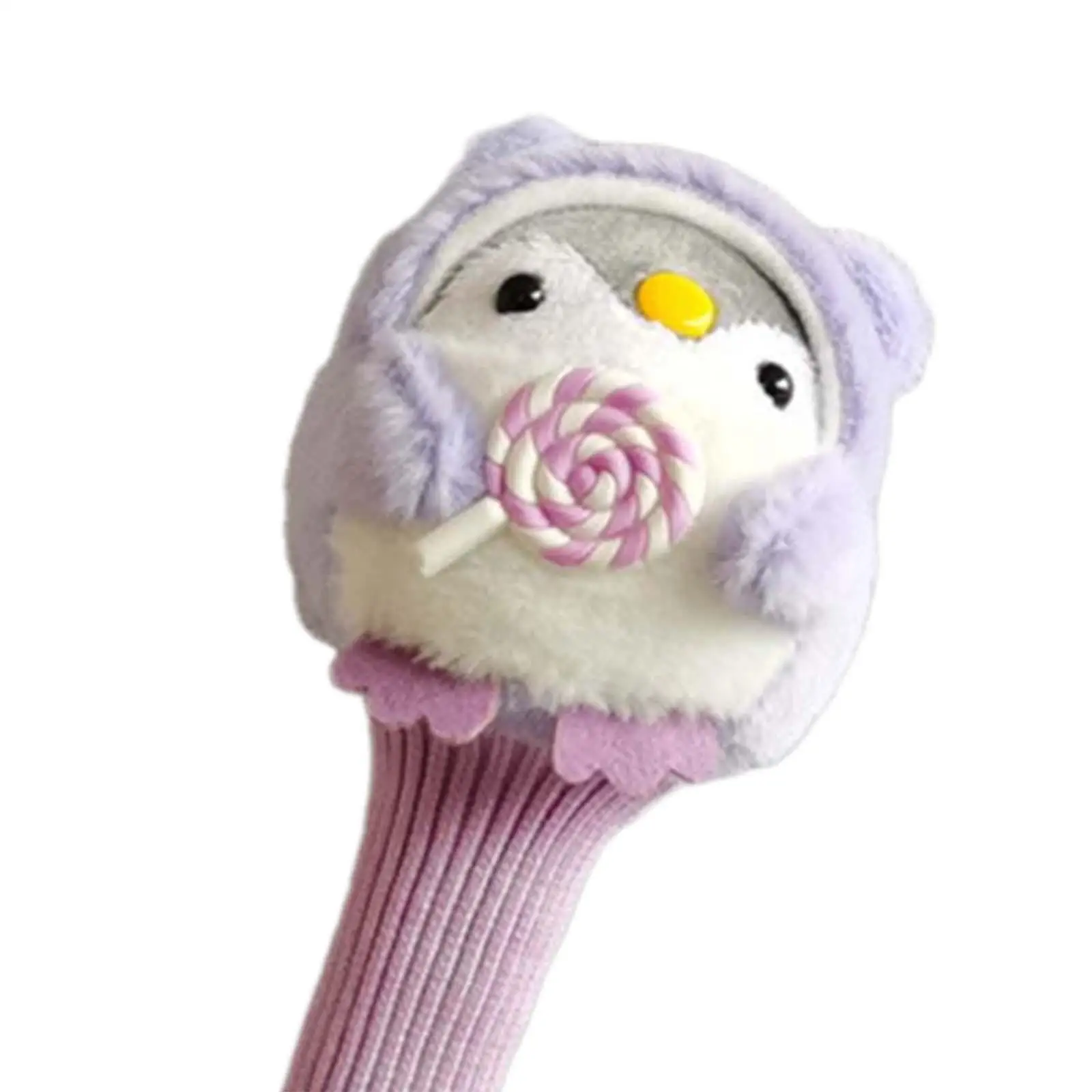 Non Slip Badminton Racket Handle Cover Cartoon Design Shock Absorbing Knitted Overgrip for Tennis Racket Accessories