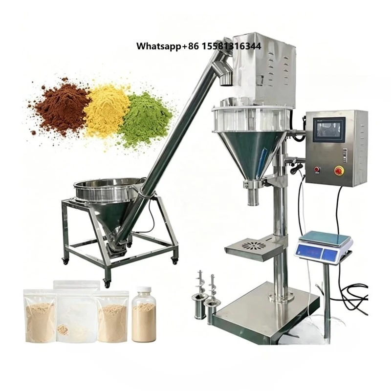 Semi-automatic Vertical Alginate Moulding Powder Gypsum Powder Filling and Packaging Machine Gypsum Powder Packing Machine