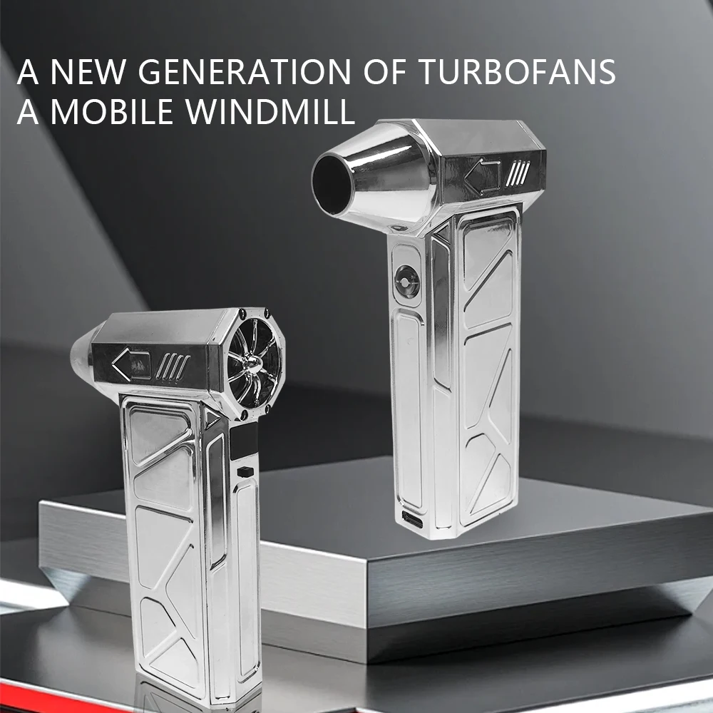 

Вентилятор и вакуум 2-в-1, 4-скоростные/двойные магнитные насадки со светодиодом и быстрой зарядкой Type-C для использования в дворе/барбекю/волос/ПК