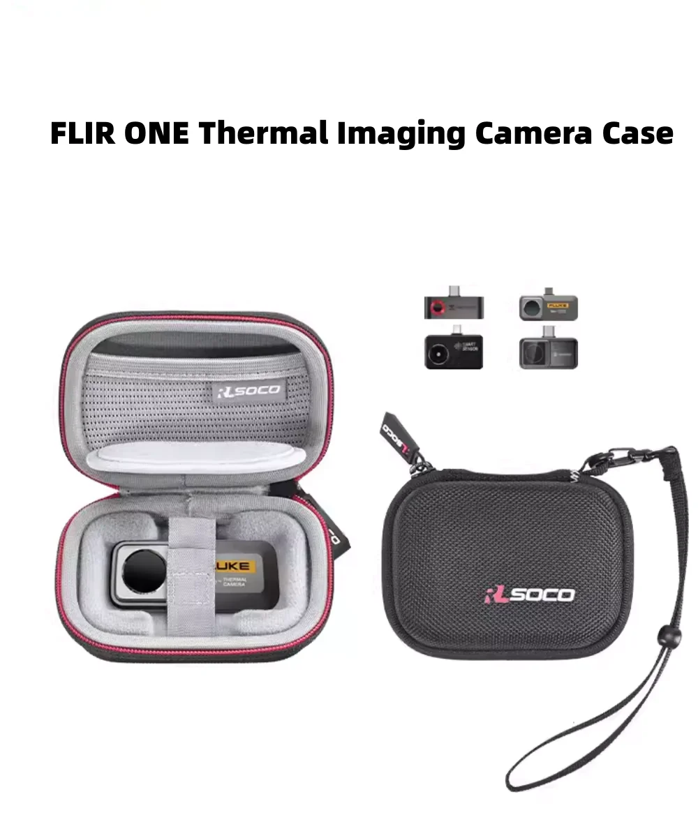 RLSOCO Hard Case for FLIR ONE Gen 3/PRO/Pro LT Thermal Imaging Camera & Fluke TC01A/TC01B 25Hz - iSee Mobile Thermal Camera - Image 2