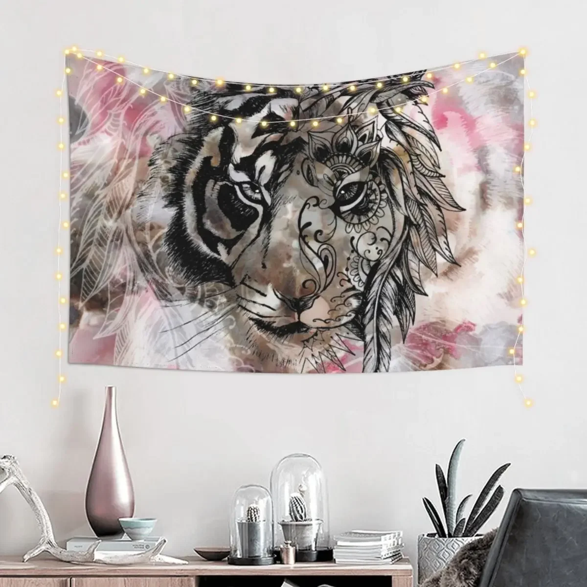 Nature Blazes Tapestry Home Decor Accessories Decoration Aesthetic Tapestry