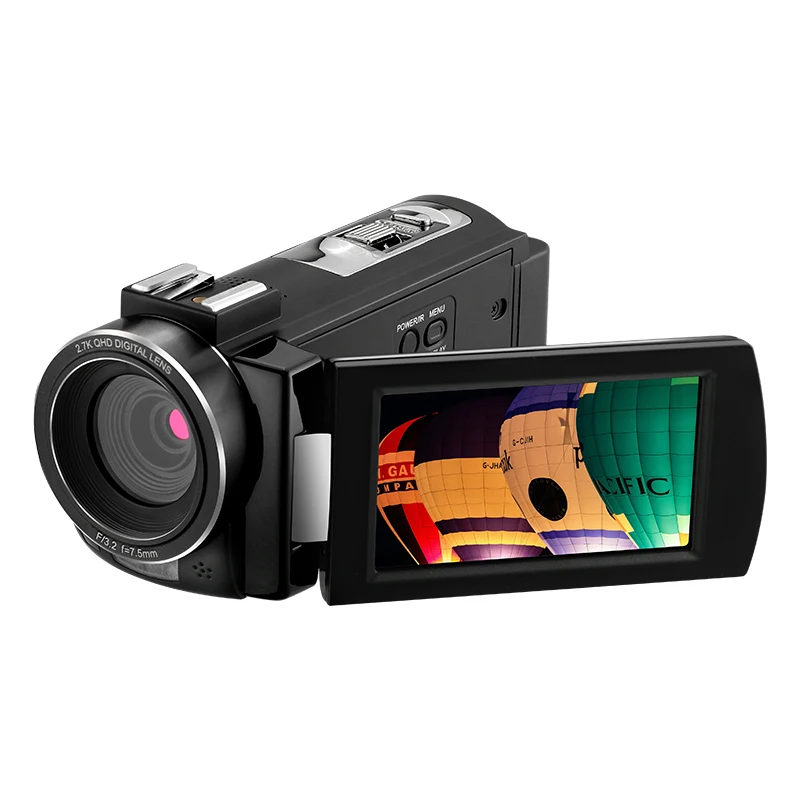 Videocamere per streaming live Vlog da viaggio 2.7K AE7 Fotocamera digitale per la registrazione