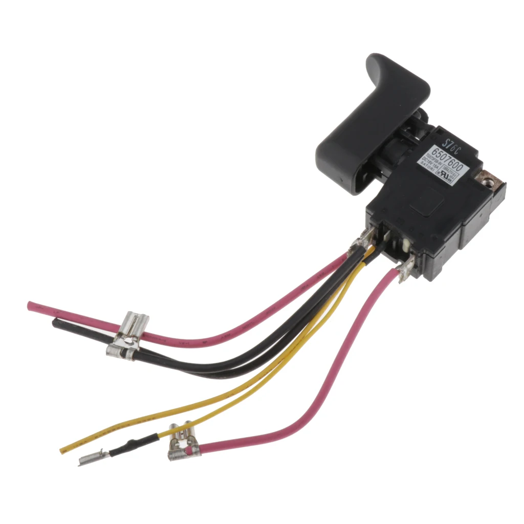 

Drill Control Switch for DJR186 6507600 650760-0 Power Accs Plastic
